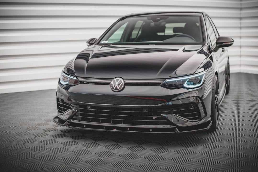 Maxton Design - FRONT SPLITTER V.2 VW GOLF R MK8 (2020-)