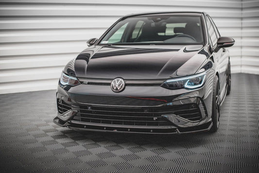 Maxton Design - FRONT SPLITTER V.2 VW GOLF R MK8 (2020-)