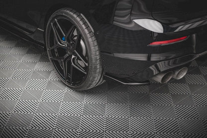 Maxton Design - REAR SIDE SPLITTERS V.2 VW GOLF R MK8 (2020-)