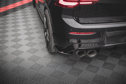 Maxton Design - REAR SIDE SPLITTERS V.2 VW GOLF R MK8 (2020-)