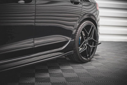 Maxton Design - SIDE SKIRTS DIFFUSERS V.2 VW GOLF R MK8 (2020-)