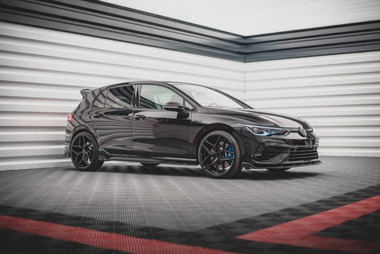 Maxton Design - SIDE SKIRTS DIFFUSERS V.2 + FLAPS VW GOLF R MK8