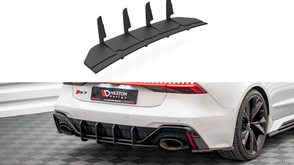 Maxton Design - STREET PRO REAR DIFFUSER AUDI RS7 C8 / RS6 C8