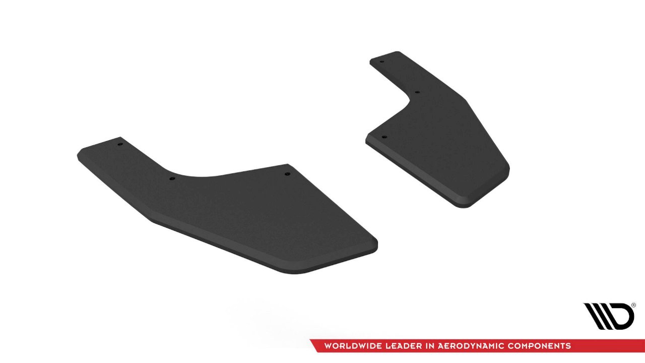 Maxton Design - STREET PRO REAR SIDE SPLITTERS VW GOLF R MK8 (2020-)