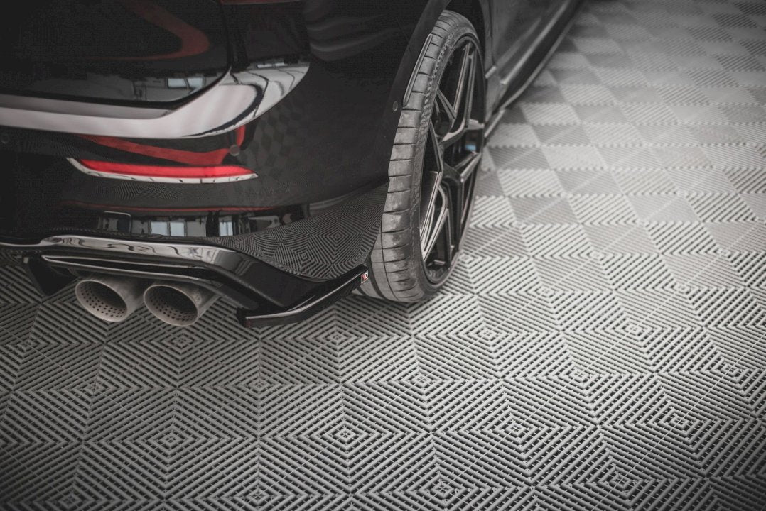 Maxton Design - REAR SIDE SPLITTERS V.4 VW GOLF R MK8
