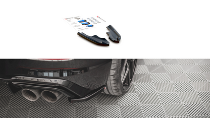 Maxton Design - REAR SIDE SPLITTERS V.4 VW GOLF R MK8
