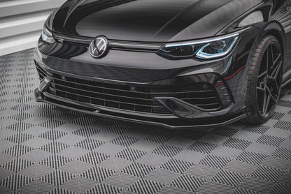 Maxton Design - FRONT SPLITTER V.3 VW GOLF R MK8 (2020-2024)