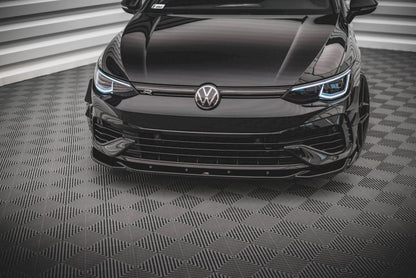 Maxton Design - FRONT SPLITTER V.4 VW GOLF R MK8 (2020-)