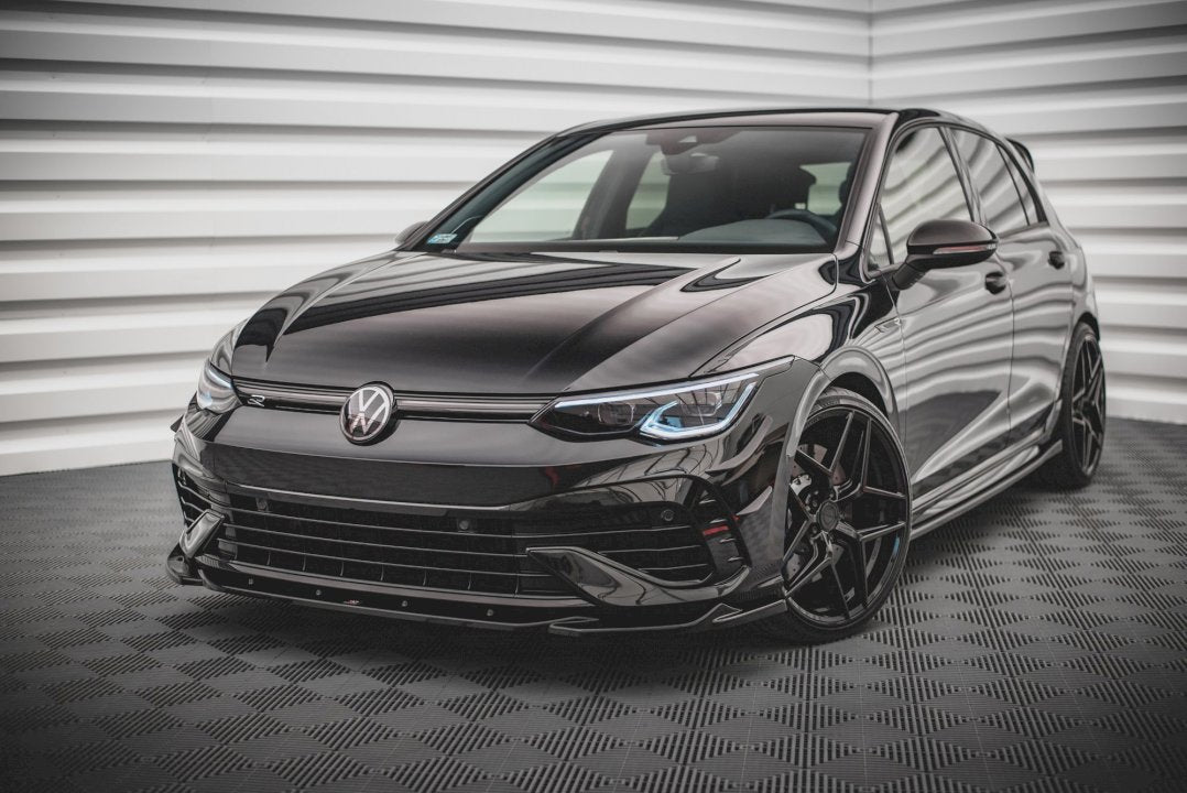 Maxton Design - FRONT SPLITTER V.4 VW GOLF R MK8 (2020-)