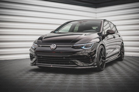 Maxton Design - FRONT SPLITTER V.5 VW GOLF R MK8 (2020-)