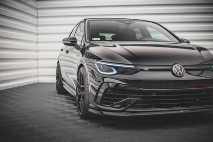 Maxton Design - FRONT SPLITTER V.5 VW GOLF R MK8 (2020-)