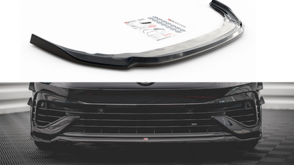 Maxton Design - FRONT SPLITTER V.6 VW GOLF R MK8 (2020-)