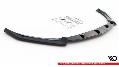 Maxton Design - FRONT SPLITTER V.2 MERCEDES-AMG CLA 45 AERO C118 (2019-)