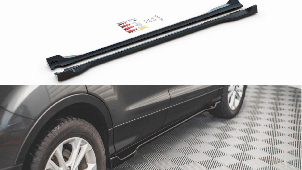 Maxton Design - SIDE SKIRTS DIFFUSERS FORD KUGA MK2.5 (2017-2019)