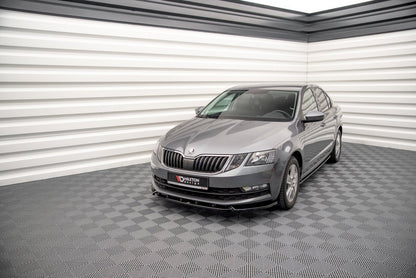 Maxton Design - FRONT SPLITTER V.1 SKODA OCTAVIA MK3 FACELIFT (2016-2020)