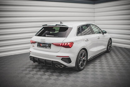 Maxton Design - STREET PRO REAR SIDE SPLITTERS AUDI S3 8Y (2020-2024)