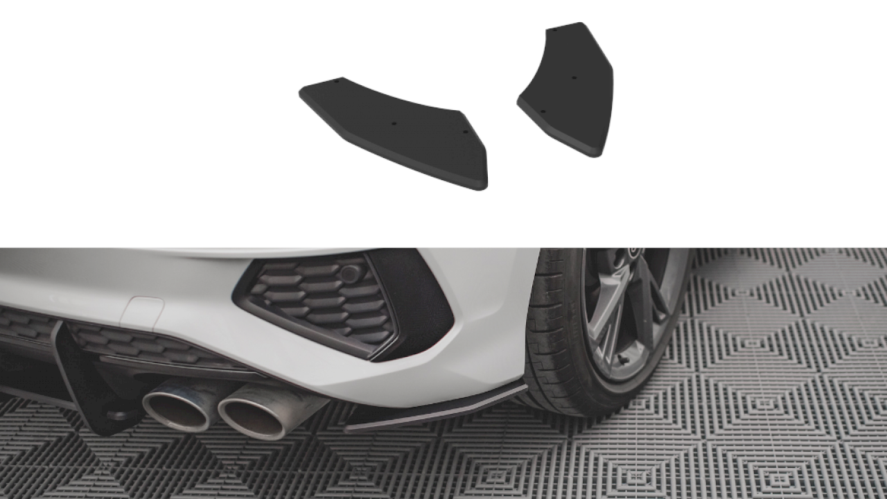 Maxton Design - STREET PRO REAR SIDE SPLITTERS AUDI S3 8Y (2020-2024)