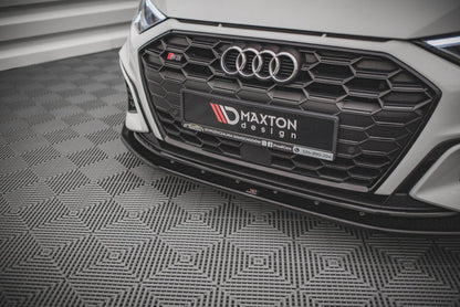 Maxton Design - FRONT SPLITTER V.1 AUDI S3 / A3 S-LINE 8Y (2020-2024)