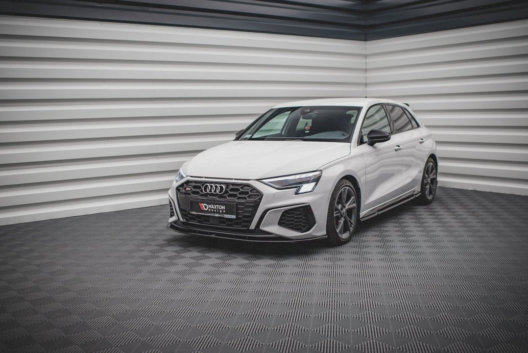 Maxton Design - FRONT SPLITTER V.1 AUDI S3 / A3 S-LINE 8Y (2020-2024)