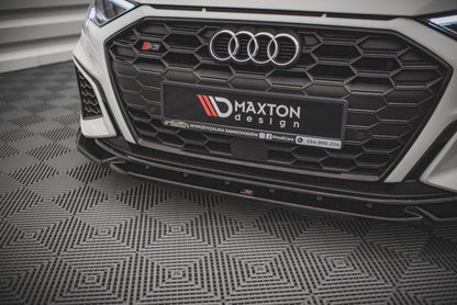 Maxton Design - FRONT SPLITTER V.3 AUDI S3 / A3 S-LINE 8Y (2020-2024)