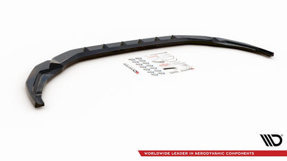 Maxton Design - FRONT SPLITTER V.4 AUDI S3 / A3 S-LINE 8Y (2020-)
