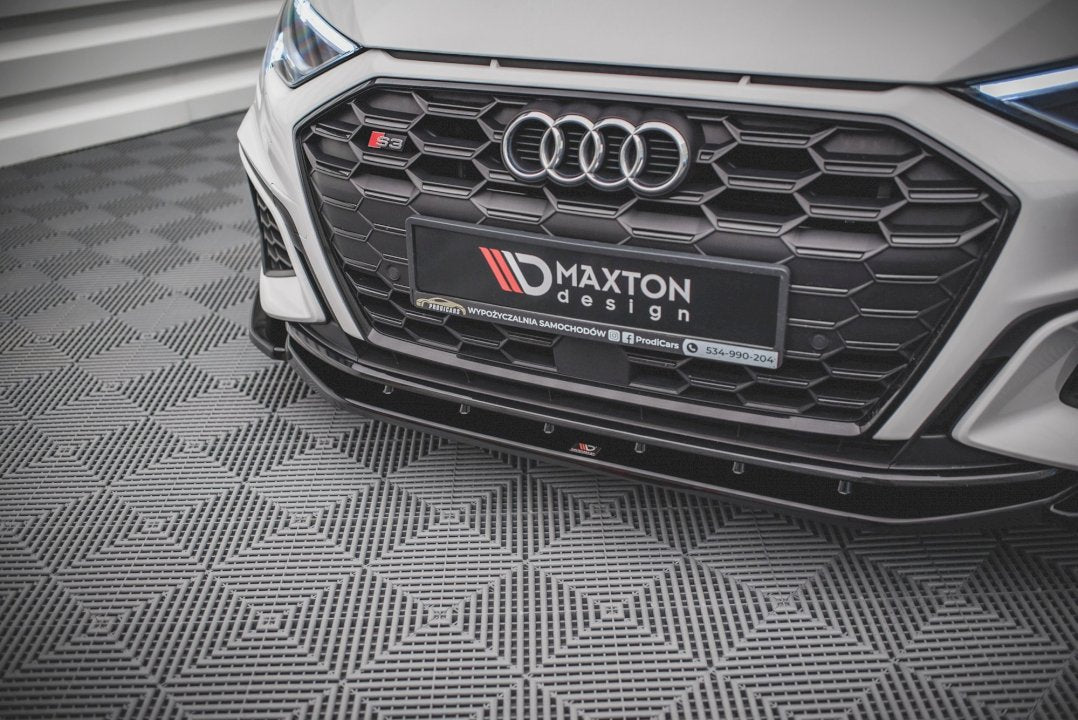 Maxton Design - FRONT SPLITTER V.4 AUDI S3 / A3 S-LINE 8Y (2020-)