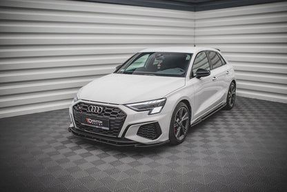 Maxton Design - FRONT SPLITTER V.4 AUDI S3 / A3 S-LINE 8Y (2020-)