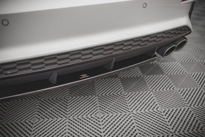 Maxton Design - CENTRAL REAR SPLITTER FOR AUDI S3 8Y (2020-2024)