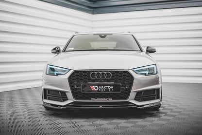Maxton Design - FRONT SPLITTER V.4 AUDI S4 / A4 S-LINE B9 (2015-2019)
