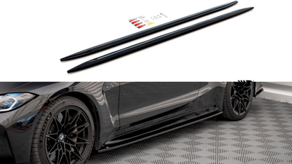 Maxton Design - Side Skirt Diffusers V.2 BMW M4 G82 / G82 Facelift