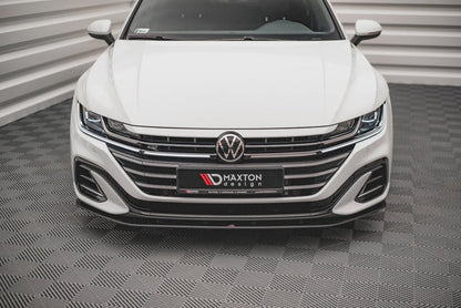 Maxton Design - Street PRO Front Splitter Volkswagen Arteon Sedan / Shooting Brake R-Line Mk1 Facelift