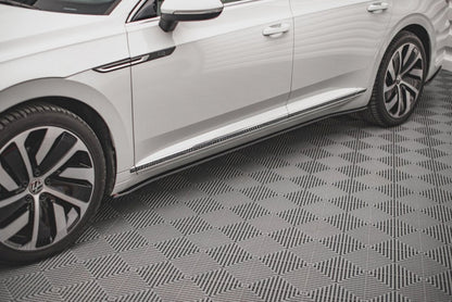 Maxton Design - Street PRO Side Skirt Diffusers V.1 Volkswagen Arteon R/ R-Line Sedan / Shooting Brake Mk1 Facelift