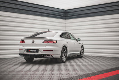 Maxton Design - Street PRO Rear Diffuser Volkswagen Arteon Sedan / Shooting Brake R-Line Mk1 Facelift