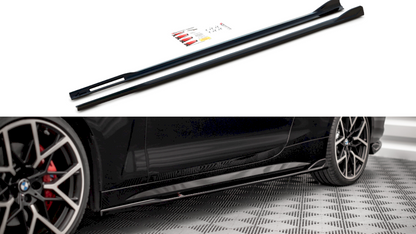 Maxton Design - SIDE SKIRTS DIFFUSERS V.2 BMW 4 M-PACK G22 (2020-)