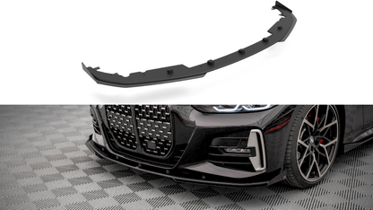 Maxton Design - STREET PRO FRONT SPLITTER (+FLAPS) BMW 4 M-PACK G22 (2020-)