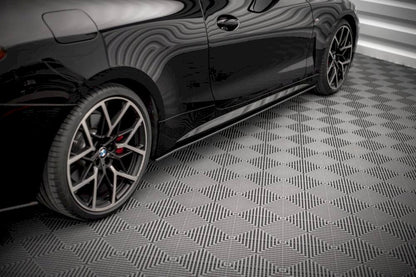 Maxton Design - STREET PRO SIDE SKIRTS DIFFUSERS BMW 4 M-PACK G22 (2020-)