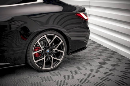 Maxton Design - REAR SIDE SPLITTERS V.1 BMW 4 M-PACK G22 (2020-)