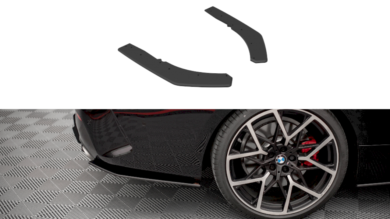 Maxton Design - STREET PRO REAR SIDE SPLITTERS BMW 4 M-PACK G22 (2020-)