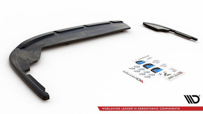 Maxton Design - CENTRAL REAR SPLITTER (VERTICAL BARS) PEUGEOT 508 GT-LINE MK2 (2018-)