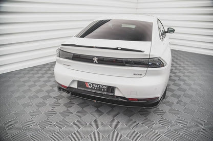 Maxton Design - CENTRAL REAR SPLITTER (VERTICAL BARS) PEUGEOT 508 GT-LINE MK2 (2018-)