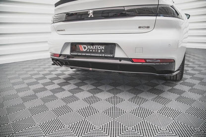 Maxton Design - CENTRAL REAR SPLITTER (VERTICAL BARS) PEUGEOT 508 GT-LINE MK2 (2018-)