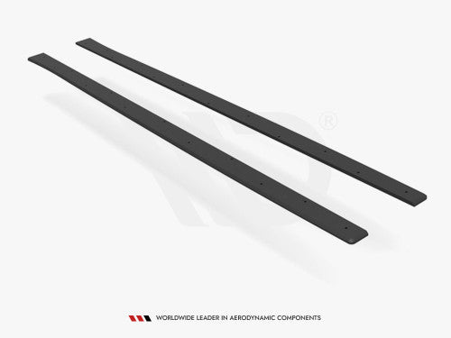 Maxton Design Street Pro Side Skirts / Sill Extensions / Side Splitters for BMW Z4 G29 M Sport (M Package) 2018–2024 – Black 10mm ABS Rocker Panel Blades, Lower Sill Spoilers, Ground Effects, M Performance Style