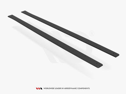Maxton Design Street Pro Side Skirts / Sill Extensions / Side Splitters for BMW Z4 G29 M Sport (M Package) 2018–2024 – Black 10mm ABS Rocker Panel Blades, Lower Sill Spoilers, Ground Effects, M Performance Style