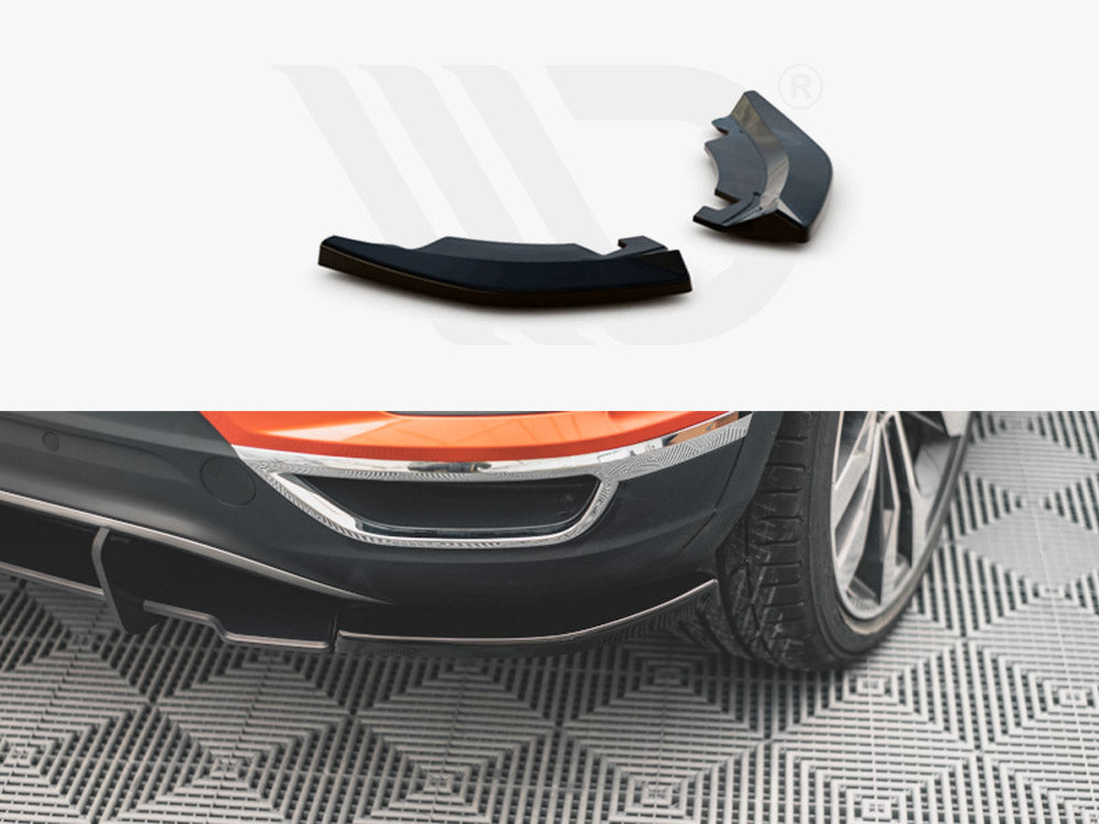 Maxton Design - REAR SIDE SPLITTERS VW T-ROC MK1 (2017-)