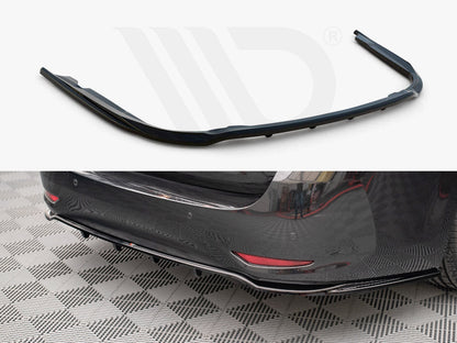 Maxton Design - CENTRAL REAR SPLITTER (VERTICAL BARS) TOYOTA AVENSIS MK3.5 (2015-2018)