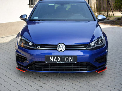 Maxton Design - Front Side Splitters Volkswagen Golf R / R-Line Mk7 Facelift