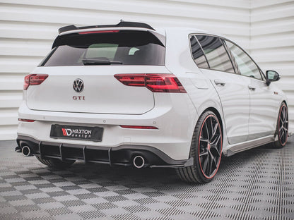 Maxton Design - Street PRO Rear Diffuser V.1 VW Golf 8 GTI