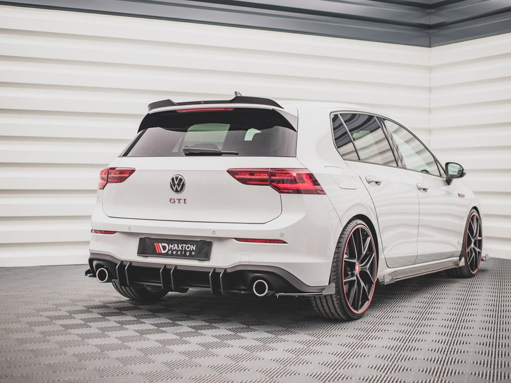 Maxton Design - Street PRO Rear Diffuser V.2 VW Golf 8 GTI