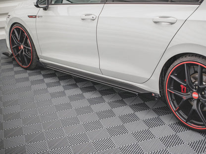Maxton Design - SIDE FLAPS VOLKSWAGEN GOLF GTI / GTE / GTI CLUBSPORT / R-LINE MK8