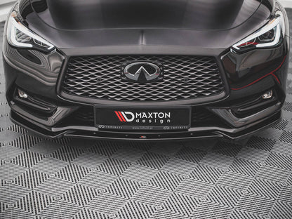 Maxton Design - FRONT SPLITTER INFINITI Q60 S MK2 (2017-)